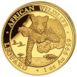 GOLD 1 oz LEOPARD 2020 SOMALIA 1000 Shillings