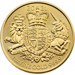 GOLD 1 oz GOLD The ROYAL ARMS 2021 £100
