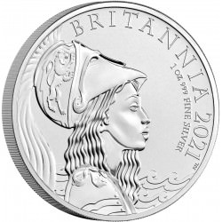 UK 1 oz silver 2021 £2 THE BRITANNIA PREMIUM EDITION COIN Box + Coa