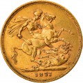 HALF GOLD SOVEREIGN 1894