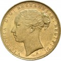FULL GOLD SOVEREIGN 1877