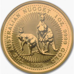 1 oz gold NUGGET 1998