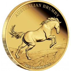 +++ Perth Mint Australian Brumby 2022 1oz Gold Proof Coin +++
