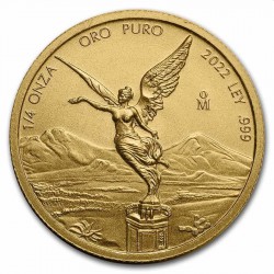 1/4 oz gold LIBERTAD 2022 bu