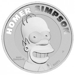 Perth Mint 1 oz silver HOMER SIMPSON 2022 $1 BU