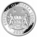 1 oz silver SIERRA LEONE 2022 BU $1
