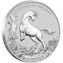 1 oz silver Australian BRUMBY HORSE 2022 $1 
