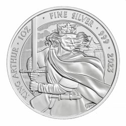 1 oz silver MYTHS & LEGENDS 2023 £1 BU KING ARTHUR