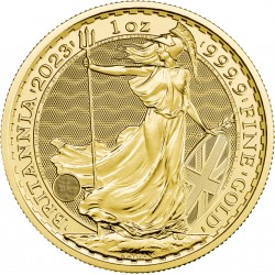 GOLD 1 oz GOLD BRITANNIA 2023 £100 Queen Elizabeth