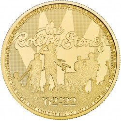 u.k. 1 oz GOLD Music Legends 2022 BU £100 THE ROLLING STONES 60th Anniversary
