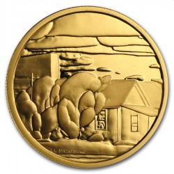 CANADA 1/2 oz gold Arts Commem (Fitzgerald) 2003 Proof $200