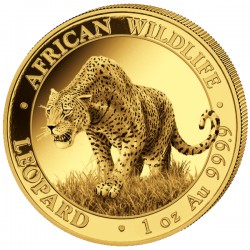 GOLD 1 oz LEOPARD 2023 SOMALIA 1000 Shillings