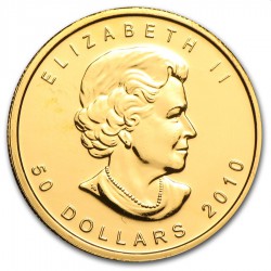 1 oz gold MAPLE LEAF 2015 assay SECOND CHOICE