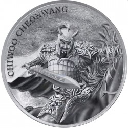 1 oz silver CHIWOO CHEONWANG 2018 KOREA