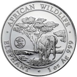 1 oz silver ELEPHANT 2012 Privy Dragon