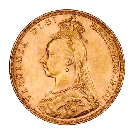 FULL GOLD SOVEREIGN 1893