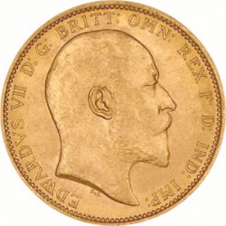 FULL GOLD SOVEREIGN 1910