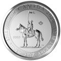 Canada 2 oz silver MOUNTED POLICE 2020 $10