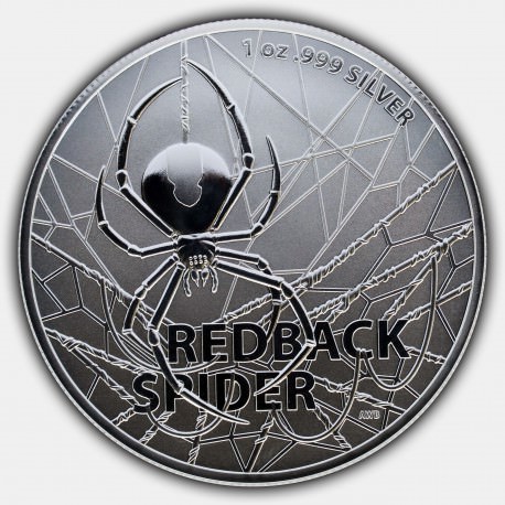 RAM 1 oz silver REDBACK SPIDER 2020 $1