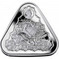 RAM 1 oz silver TRIANGULAR coin BATAVIA 2019