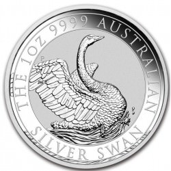 PM 1 oz silver SWAN 2020 $1