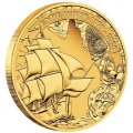 Voyage of Discovery Endeavour 1770-2020 1/4oz Gold Proof Coin