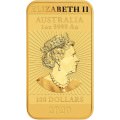Perth Mint 1 oz RECTANGLE DRAGON $100 BAR 2020 GOLD