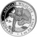 1 oz silver SOMALIA LEOPARD 2020 - 100 shillings