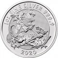 1 oz silver VALIANT 2019 U.K. £2