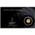 007 James Bond 2020 0.5g Gold Coin in Card