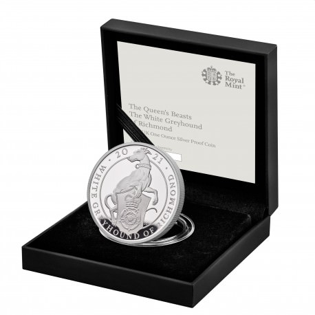 1 oz silver QUEEN'S BEAST 2020 The White HORSE OF HANOVER £5 PROOF