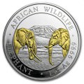 1 oz silver SOMALIA ELEPHANT 2020