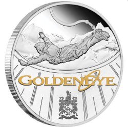 James Bond GoldenEye 25th Anniversary 2020 1oz Silver Proof Coin