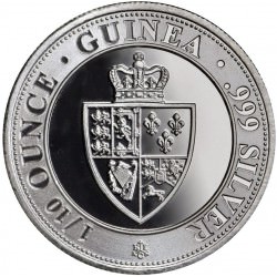 1/10 oz silver GUINEA 2022 St-Helena £10