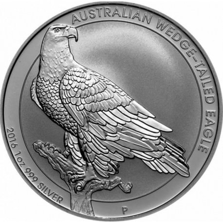 2016 Australian Wedge-tailed eagle 1oz Silver Proof Coin Perth Mint 