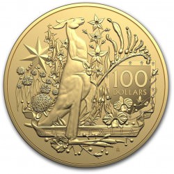 RAM 1 oz GOLD COAT OF ARMS AUSTRALIA 2021 $100