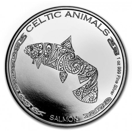 CHAD 1 oz silver Celtic Animals 2020 OX CFA500