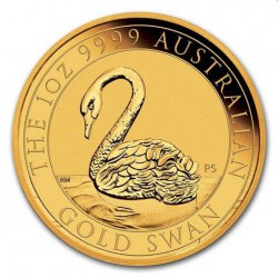 PM 1 oz GOLD SWAN 2021 $100
