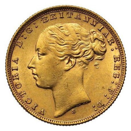 FULL GOLD SOVEREIGN 1880