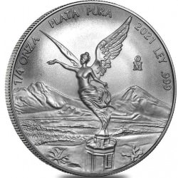 MEXICO 1/4 oz silver LIBERTAD 2021 BU