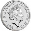 UK 1 oz silver 2021 £2 THE BRITANNIA PREMIUM EDITION COIN Box + Coa