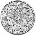 U.K. 2 oz silver QUEEN'S BEAST 2021 The WHITE GREYHOUND OF RICHMOND £5