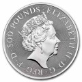 UK 1 KILO silver QUEEN'S BEASTS COMPLETER 2021 £500 BU