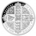 ST HELENA Silver GOTHIC CROWN - Saint-Helena, Ascension and Tristan da Cunha 2022 Proof Masterpiece