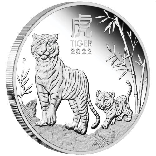 2010 Lunar Tiger 1/20 oz $5 Gold Coin Perth Mint in Australia Series II 