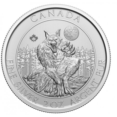 Canada 2 oz silver CREATURES OF THE NORTH: THE KRAKEN 2020 $10