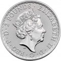 UK 1 oz silver BRITANNIA 2022 £1