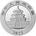 China 30 gr PLATINUM PANDA 2022 BU Yuan 500