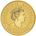 PM 1 oz GOLD NUGGET 2021 BU $100 Australia