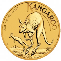 PM 1 oz GOLD NUGGET 2022 BU $100 Australia